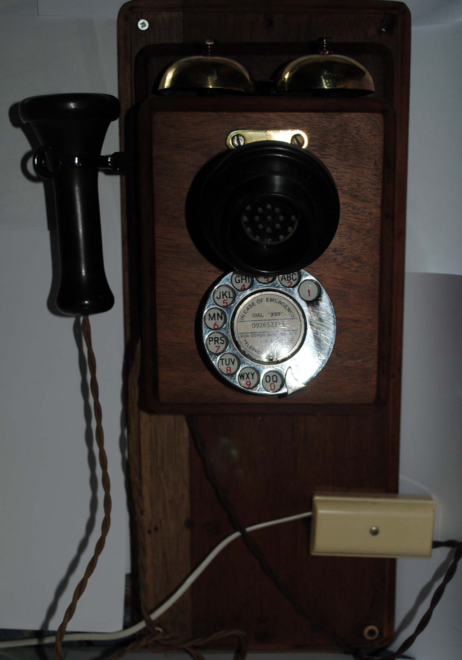 Wall telephone 121