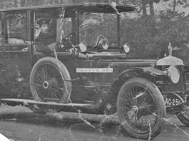 Walter Gould, chauffeur at the Stone House